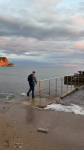 Promenade au bord de la mer