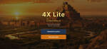 Écran d’accueil de 4X Lite