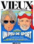 Couverture illustrée du magazine Vieux