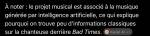 Texte sur un projet musical