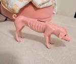 Tirelire rose en forme de cochon