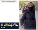 Personne encapuchonnée au visage couvert