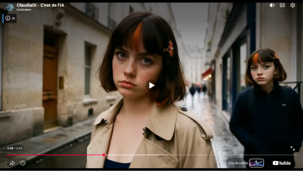 Deux femmes dans une rue