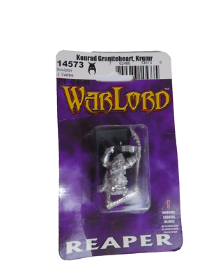 Figurine Warlord Reaper sous blister