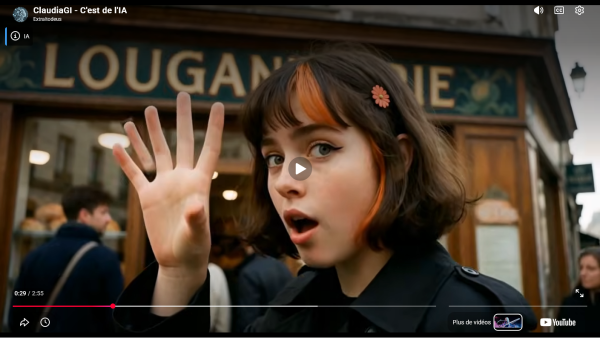 Femme devant une devanture