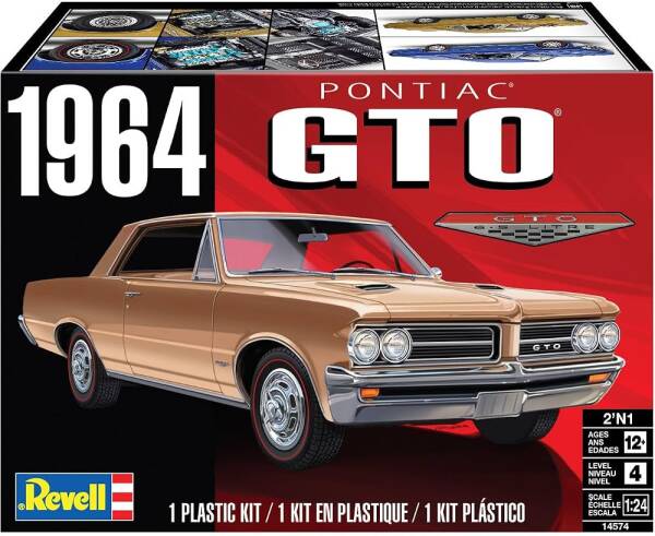 Boîte de maquette Pontiac GTO 1964