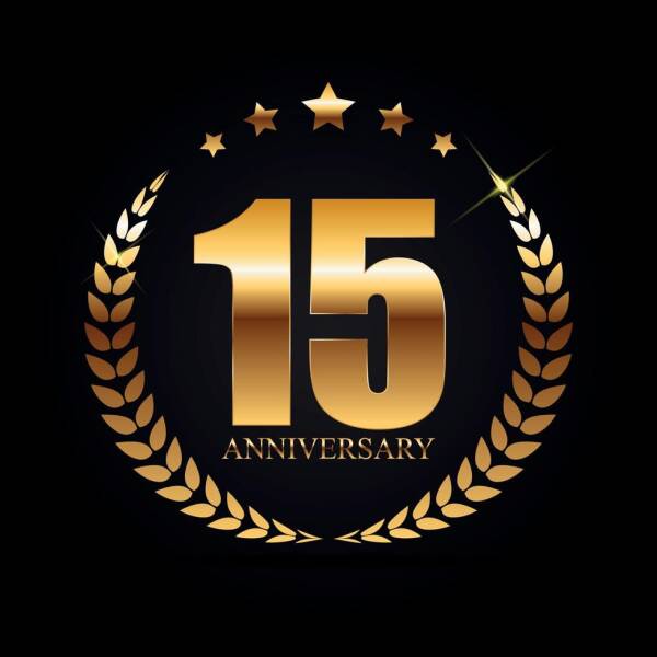 Emblème du 15e anniversaire