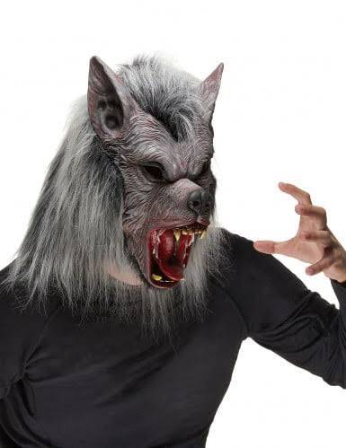 Déguisement de loup-garou gris
