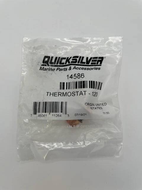 Sachet étiqueté pour thermostat marin