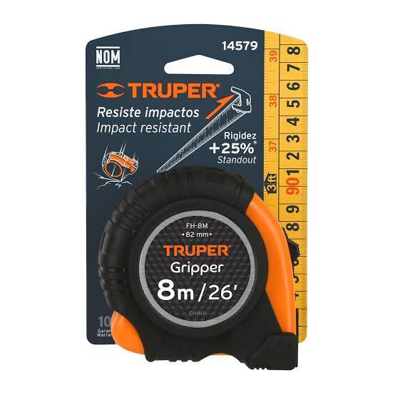 Mètre ruban Truper Gripper