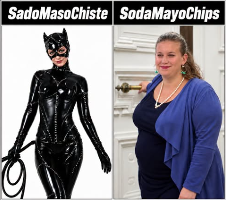 Montage humoristique de deux portraits